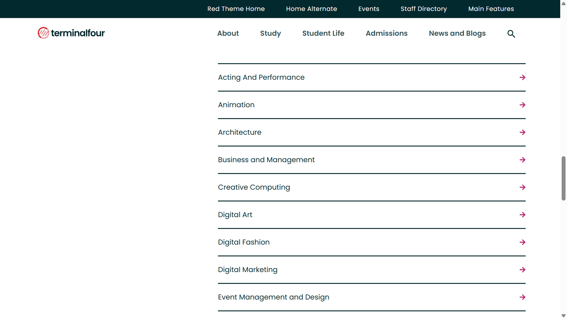 program-name-listing