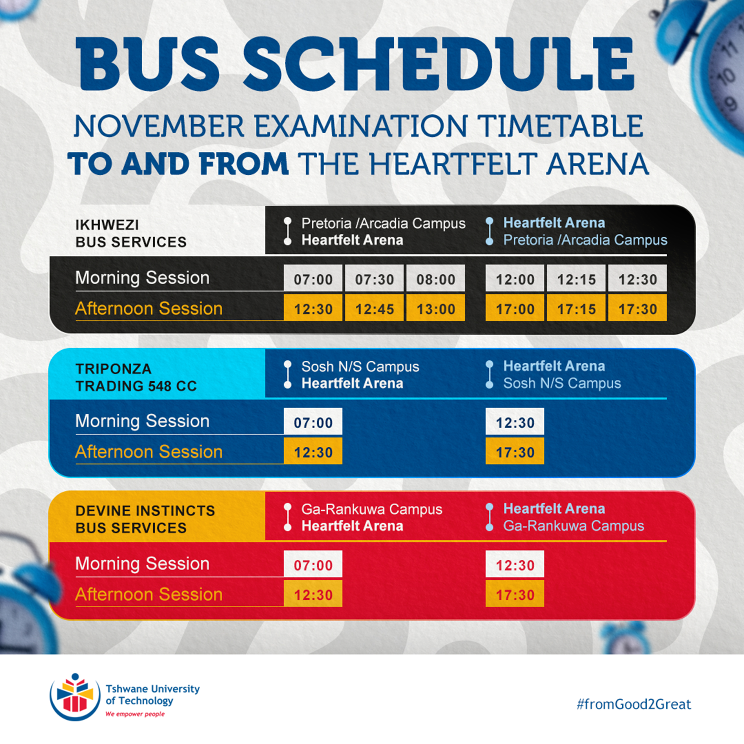 Bus Schedule 2