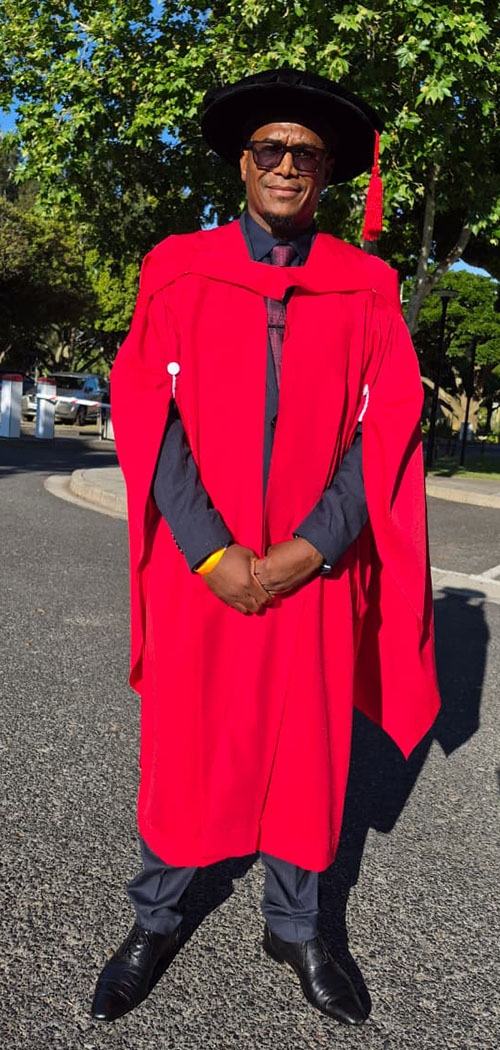 T Khangala graduation