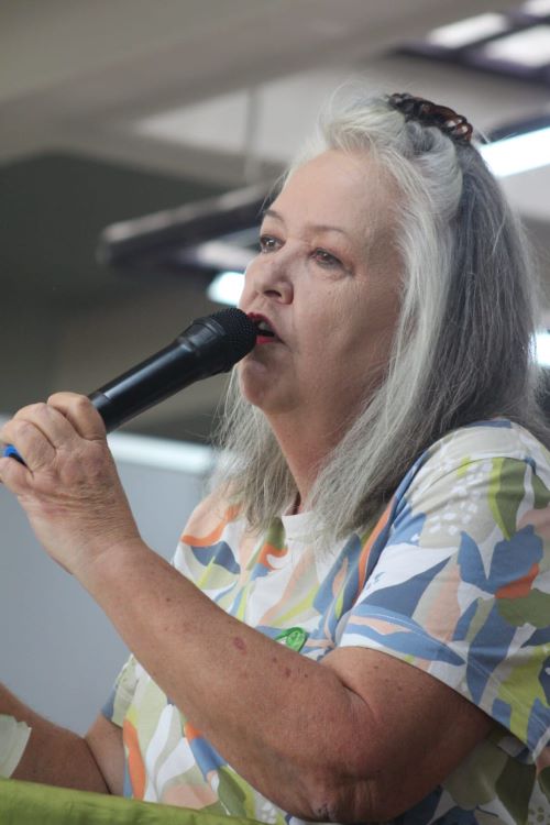 Mrs Cathro head of library Emalahleni Campu